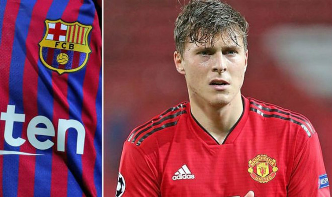 Barca nhắm Lindelof nếu thất bại trong thương vụ De Ligt