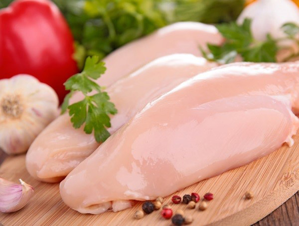 Thịt gà là một trong những thực phẩm phù hợp với nhóm máu A