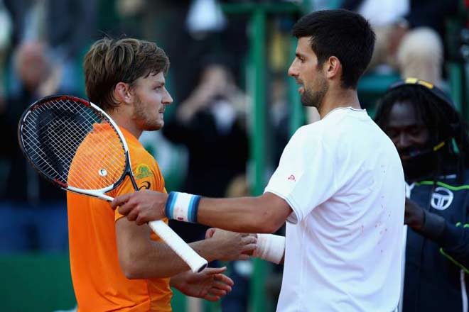 Goffin từng thắng sốc Djokovic ở lần chạm trán gần nhất cách đây hơn 2 năm ở tứ kết Monte Carlo Masters 2017 với tỷ số 6-2, 3-6, 7-5