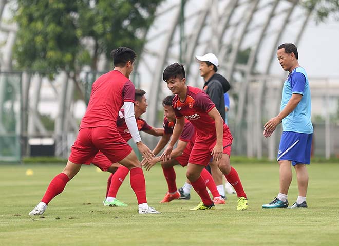 U23 Việt Nam ráo riết tập luyện