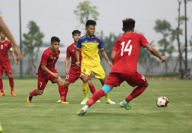 Chi tiết bóng đá U23 Việt Nam đấu U18 Việt Nam: Những phút cuối cân não (KT) - 13