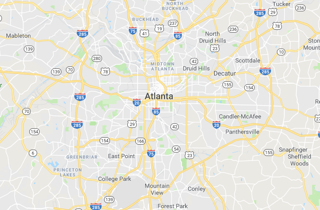 Tuyến đường cao tốc I-285 nằm ở thành phố Atlanta, bang Geogria, Mỹ.