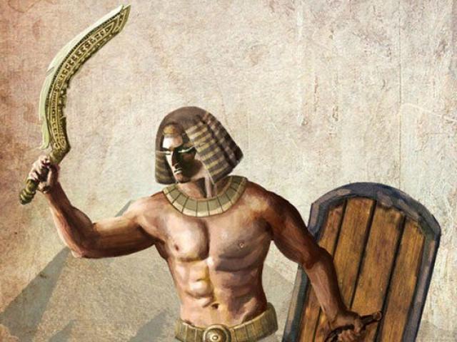 Sức mạnh thanh kiếm cong huyền thoại của đế chế Ai Cập cổ đại