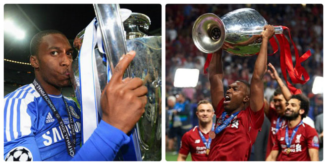 Sturridge từng 2 lần vô địch Champions League khi khoác áo Chelsea và Liverpool