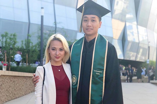Theo một số nguồn tin, bạn trai Xuân Nghi có tên là Kenny Minh Vũ. Cả hai đã có 6 năm gắn bó bên nhau. Xuân Nghi gặp gỡ bạn trai sau khi sang Mỹ du học.