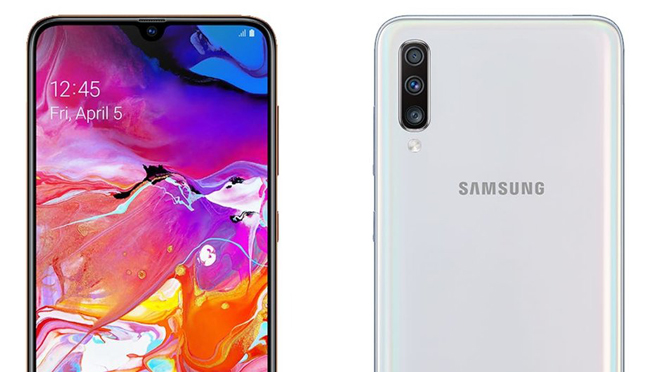 Samsung Galaxy A70.