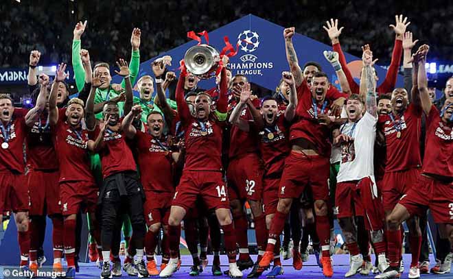 Liverpool kiếm bộn tiền nhờ vô địch Champions League