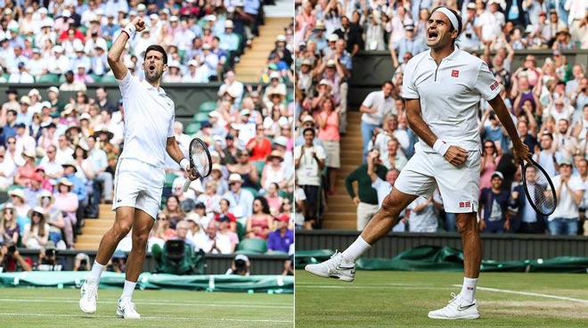 Đương kim vô địch được đánh giá cao hơn Federer tại chung kết Wimbledon 2019