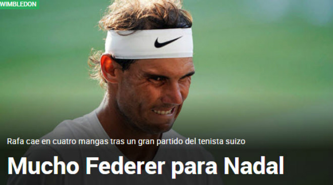 Tuyệt đỉnh Federer - Nadal ở Wimbledon: Báo chí thế giới bái phục &#34;Tàu tốc hành&#34; - 2