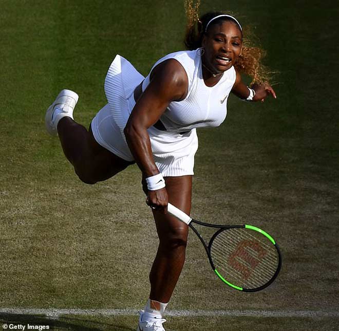 Serena cố gắng trở lại nhưng đã muộn. Những pha đánh của Halep tỏ ra hiểm hóc và thắng 6-2.