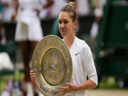 Thể thao - Chung kết Wimbledon: Halep rạng rỡ nâng đĩa vàng, Serena vỡ mộng Grand Slam