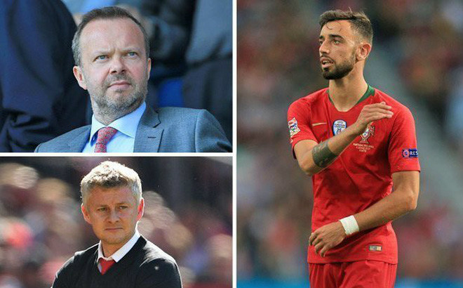 Solskjaer bị Ed Woodward khước từ đề nghị nâng mức giá chiêu mộ Bruno Fernandes