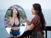 Đời sống Showbiz - Vân Hugo diện bikini nóng bỏng, không còn ai dám đồn đang mang thai