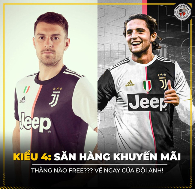 Juventus chuyên gia săn hàng &#34;khuyến mãi&#34;.