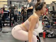 Làm đẹp - Bài tập nhảy, bước cầu thang để có vòng 3 cao của hot gymer Bình Thuận