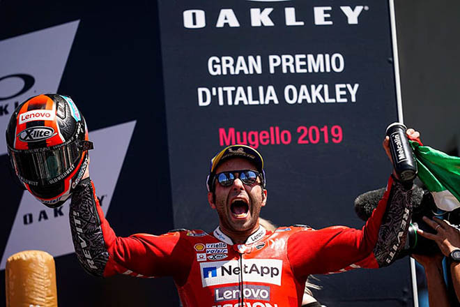 Chiến thắng tại Mugello “góp công” lớn giúp Petrucci tiếp tục ở lại Ducati