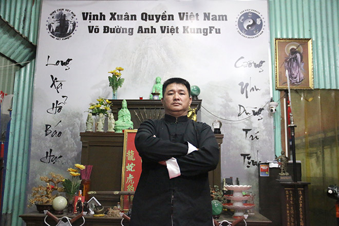 Võ sư Nam Anh Việt khẳng định không có ai ngoài Nam Anh Kiệt động thủ với võ sư Nam Nguyên Khánh trong vụ việc xôn xao làng võ vừa qua