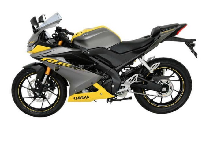 Xe côn tay Yamaha R15 màu vàng tốt nhất thị trường