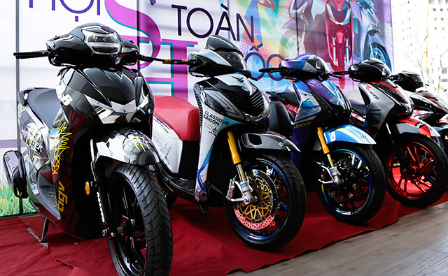 Honda vẫn đang chiếm đến 76% tổng thị phần xe máy thị trường xe máy Việt Nam.