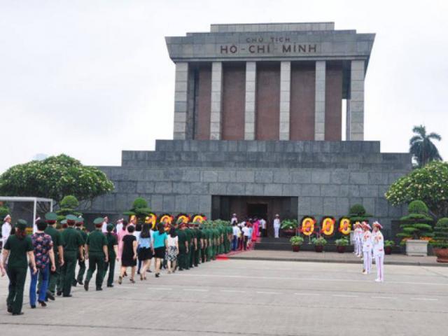 Trạng thái thi hài Chủ tịch Hồ Chí Minh đang được giữ gìn rất tốt