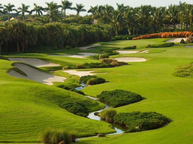 Câu lạc bộ golf của Tổng thống Trump ở West Palm Beach, Florida bao gồm một sân golf theo chuẩn par-72 và một sân 9 lỗ. Đây là sân golf đầu tiên mà Tổng thống&nbsp;Trump mua với giá 44 triệu USD &#40;hơn 1000 tỷ đồng&#41; và mở vào năm 1999.