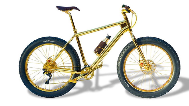 24K Gold Extreme Mountain Bike&nbsp;