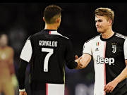 Bóng đá - &quot;Bom tấn&quot; chuyển nhượng De Ligt: Vừa đến Juventus đã &quot;chọc giận&quot; Ronaldo