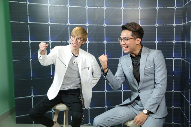 ViruSs và&nbsp;Pew Pew lần đầu kết hợp trên sóng truyền hình khi đi thi game show.