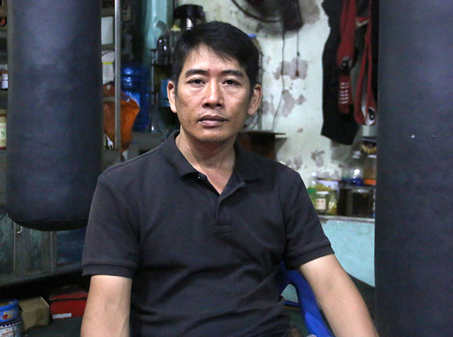 Anh Chu Văn Hùng, người trực tiếp quay clip vụ động thủ của Nam Anh Kiệt và võ sư Nam Nguyên Khánh