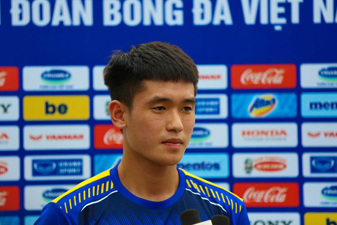 Huỳnh Tấn Sinh từng là cầu thủ khỏe nhất U23 Việt Nam trong đợt tập trung tháng 3/2019