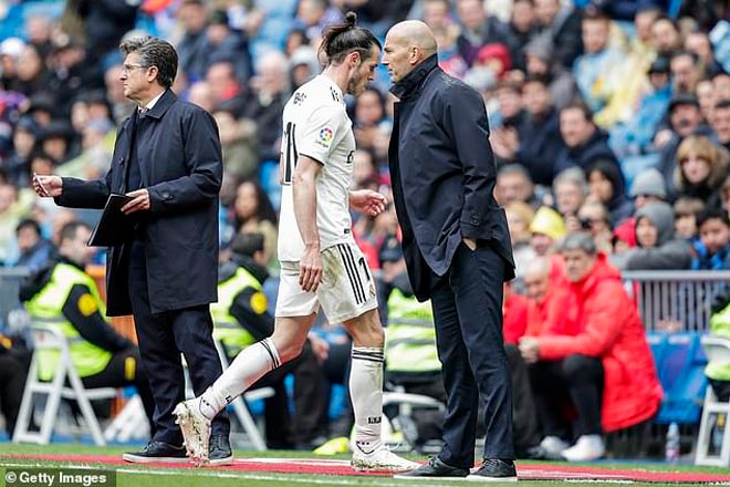 Zidane đã nói thẳng ý định bán Bale khỏi Real Madrid