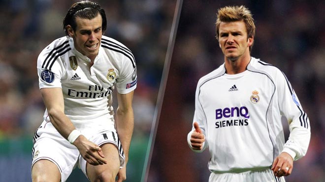 Bale thành công hơn nhiều Beckham về mặt thành tích nhưng lại không được các madridrista yêu mến nhiều như cựu đội trưởng ĐT Anh