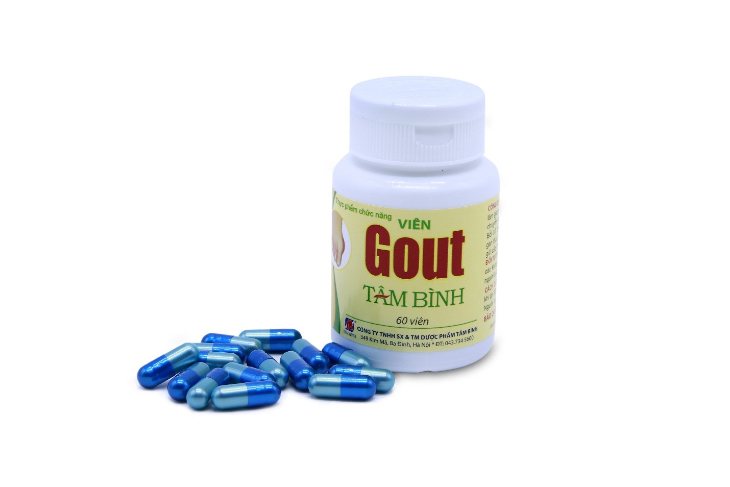 Viên gout Tâm Bình hiện là sản phẩm được đông đảo người tiêu dùng tin tưởng trong hỗ trợ điều trị bệnh gout.