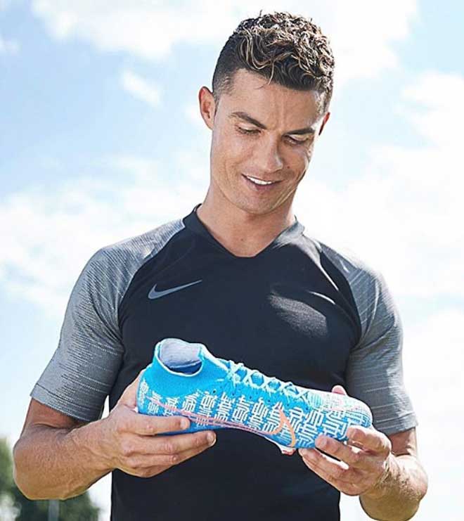 Một hình ảnh quảng cáo của Ronaldo trên Instagram