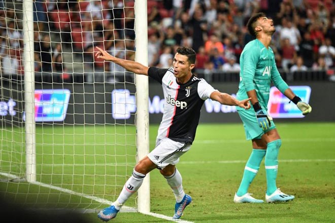 Dù Ronaldo đã ghi bàn nhưng Juventus vẫn thua Tottenham 2-3 ở trận ra quân tại International Champions Cup (ICC) năm nay