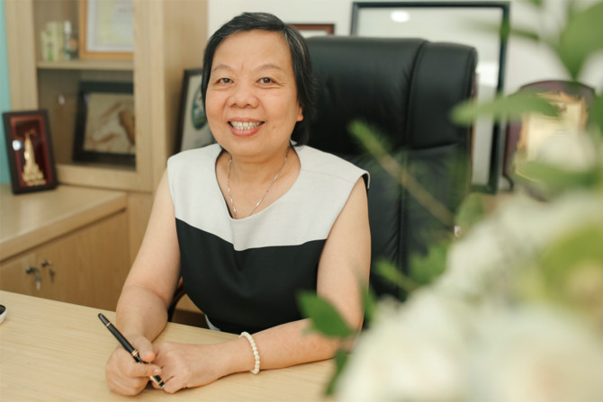 Bà Trương Thị Lệ Khanh, Chủ tịch HĐQT Công ty CP Vĩnh Hoàn. Ảnh minh hoạ.