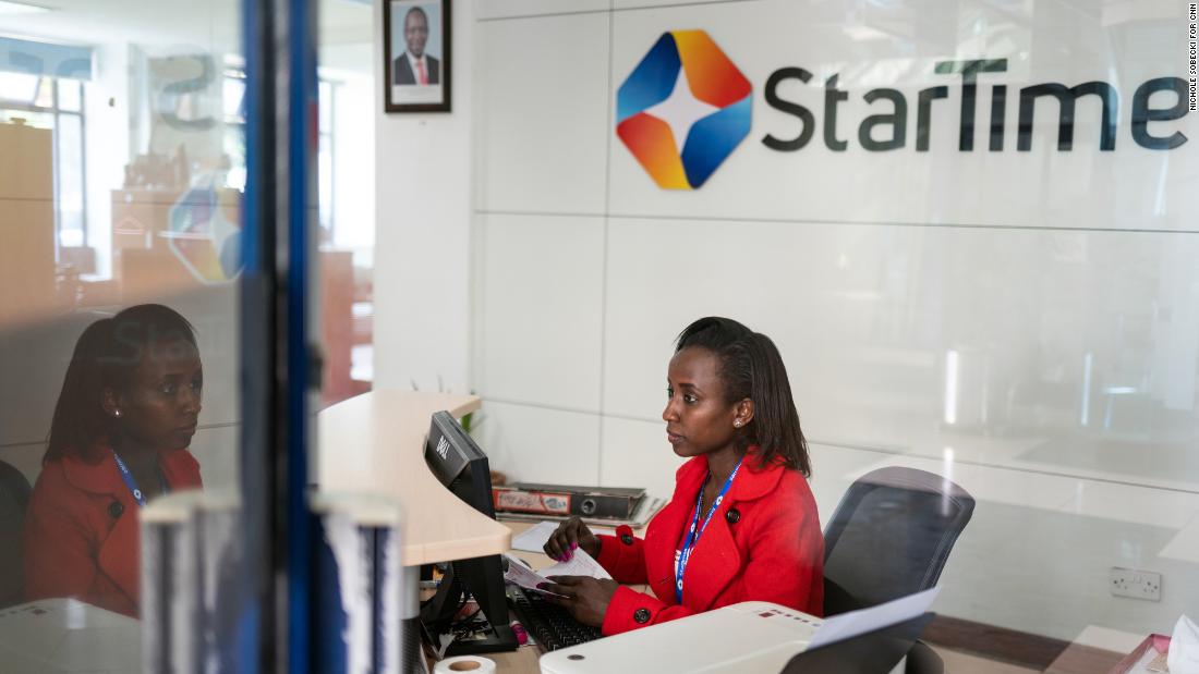 Trụ sở StarTimes ở thủ đô Nairobi, Kenya.