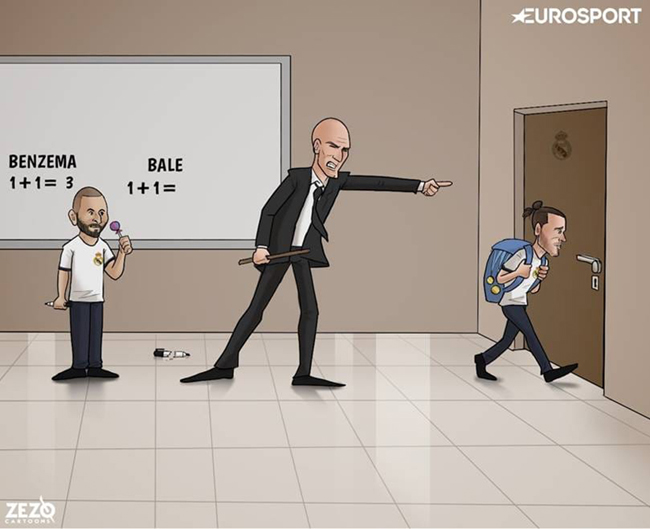 HLV Zidane thẳng tay &#34;đuổi cổ&#34; Bale ra khỏi Real.