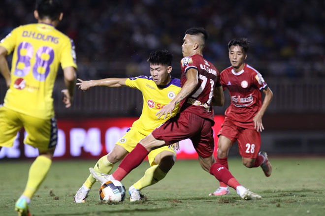 Trận đấu đáng chú ý nhất vòng 18 V-League 2019 là cuộc đối đầu giữa&nbsp;Tp.HCM và Hà Nội FC