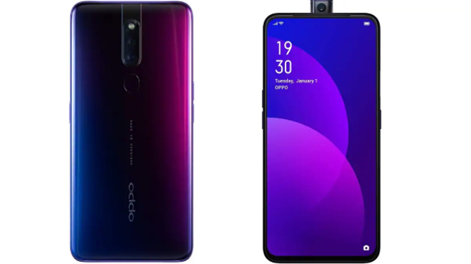 Oppo F11 Pro cũng có camera thò - thụt.