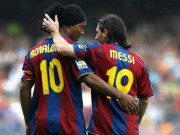 Bóng đá - Ông trùm Messi 11 năm nhận áo số 10 từ Ronaldinho: Xứng danh huyền thoại Barcelona