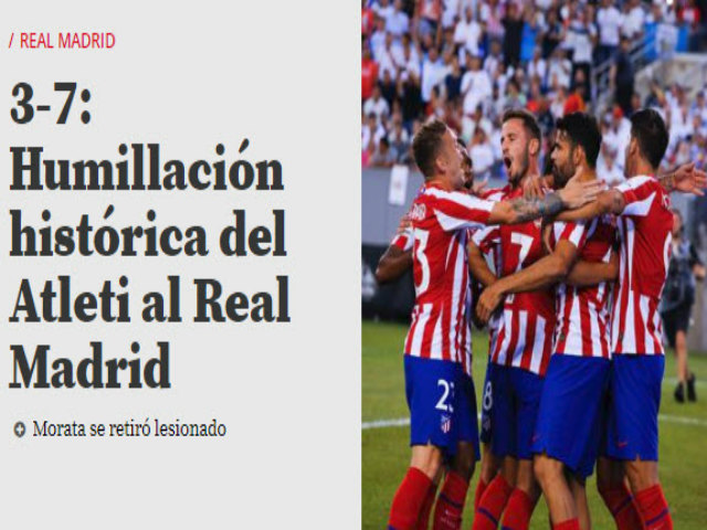 Atletico "phang" Real Madrid 7-3: Báo Tây Ban Nha cảnh báo cơn bão chấn thương