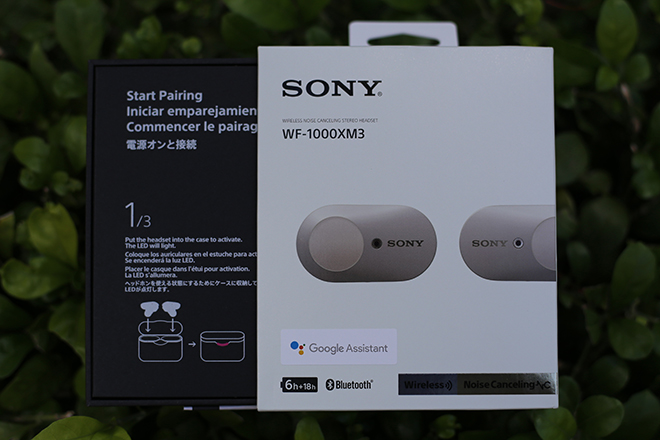 Mở hộp tai nghe Sony WF-1000XM3 đẹp "rụng tim", tương thích Google Assistant - 1