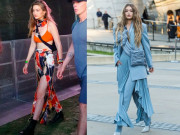 Thời trang - Mặc đồ cả cây chất như Gigi Hadid, không phải ai cũng làm được!