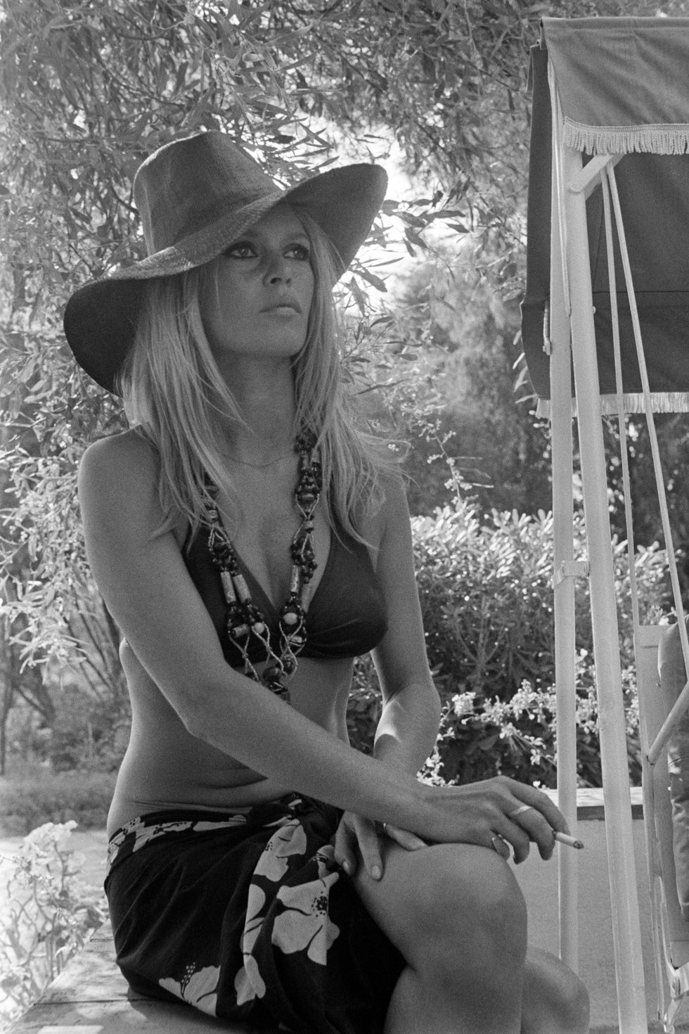 Thời trang đi biển của&nbsp;diễn viên Brigitte Bardot&nbsp;