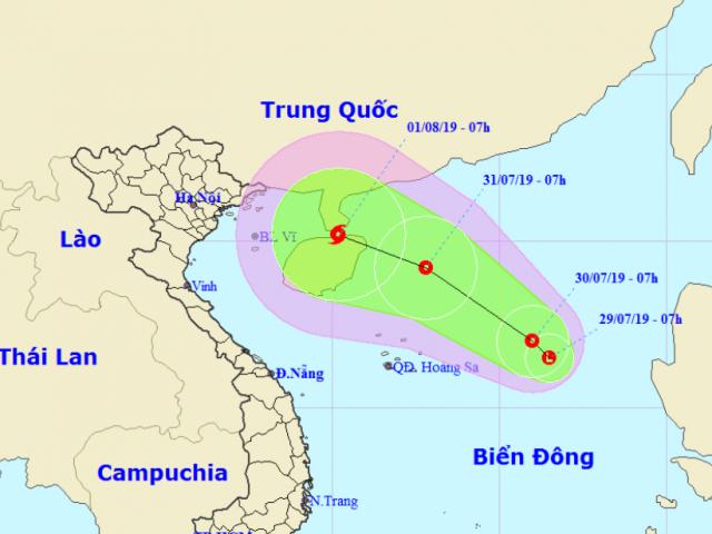 Xuất hiện vùng áp thấp khả năng mạnh thành bão trên Biển Đông