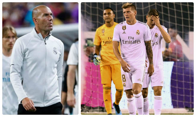 Zidane bất lực chứng kiến Real "hỗn loạn" từ&nbsp;trong đến ngoài&nbsp;sân cỏ