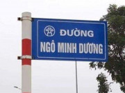 Tin tức trong ngày - Đi tìm sự thật con đường mang tên &quot;Ngô Minh Dương&quot; suốt hai năm qua