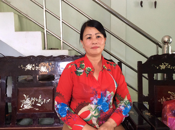 Cô Phan Thị Sâm chia sẻ về câu chuyện mất ngủ của minh (Ảnh: NVCC)