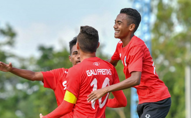 U15 Timor Leste tiếp tục bay cao